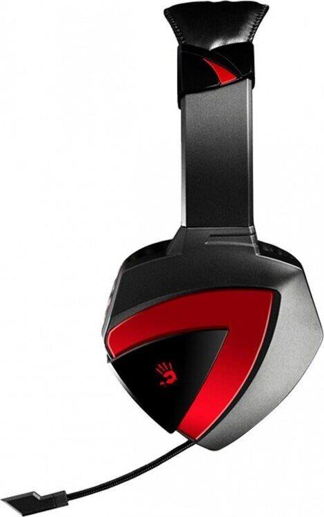 Наушники A4Tech геймерские Bloody G500 черный/красный черный