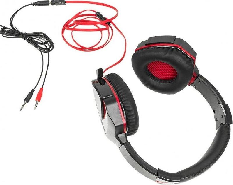 Наушники A4Tech геймерские Bloody G500 черный/красный черный