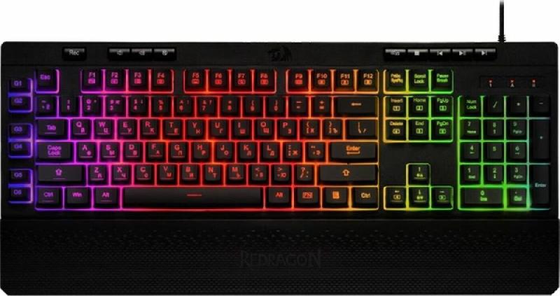 Клавиатура Redragon игровая клавиатура Shiva RU,RGB, 26 anti-ghost keys