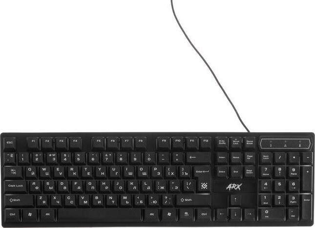 Клавиатура Defender Геймерская клавиатура Arx GK-196L RU