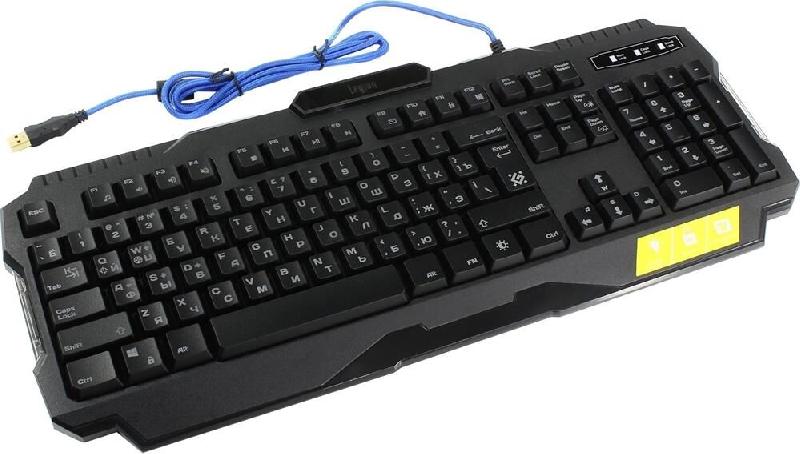 Клавиатура Defender Геймерская клавиатура Legion GK-010DL RU,RGB подсветка,19 Anti-Ghost
