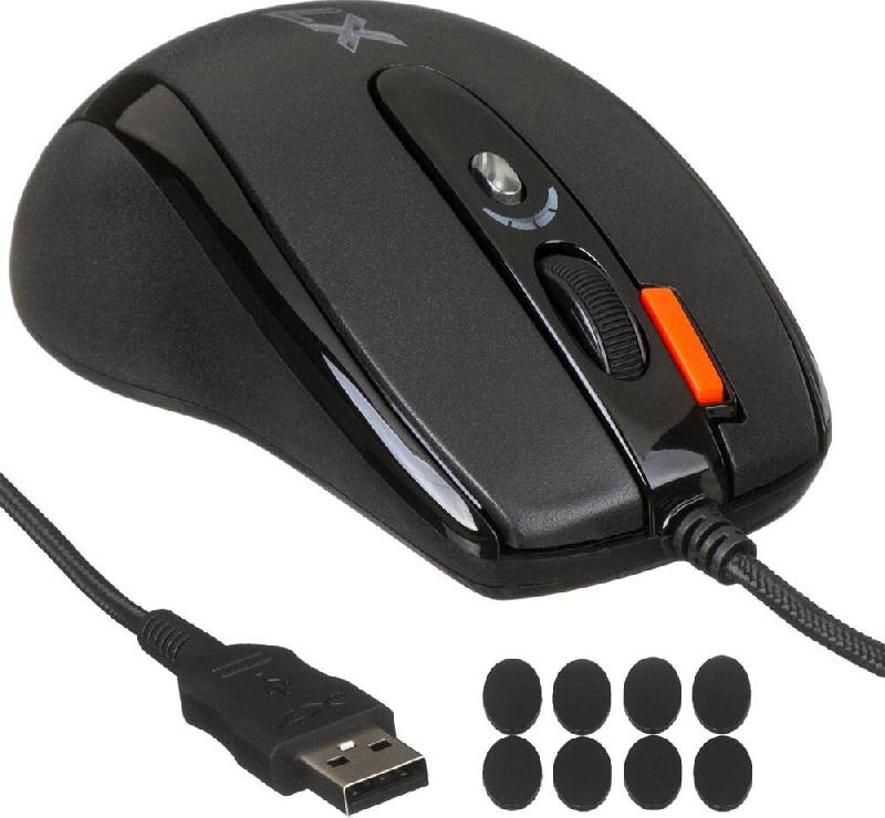 Мышь A4Tech XL-750BK лазерная ( )