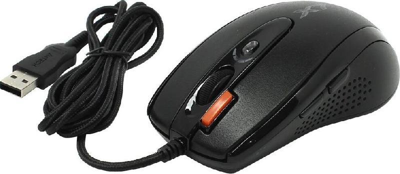 Мышь A4Tech XL-750BK лазерная ( )