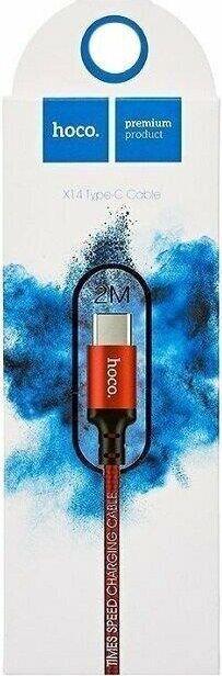 Кабель HOCO Type-C X14 USB (m)-Type-C (m)