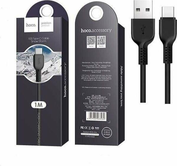 Кабель HOCO Дата-кабель Type-C X20 USB (m) - Type-C (m)