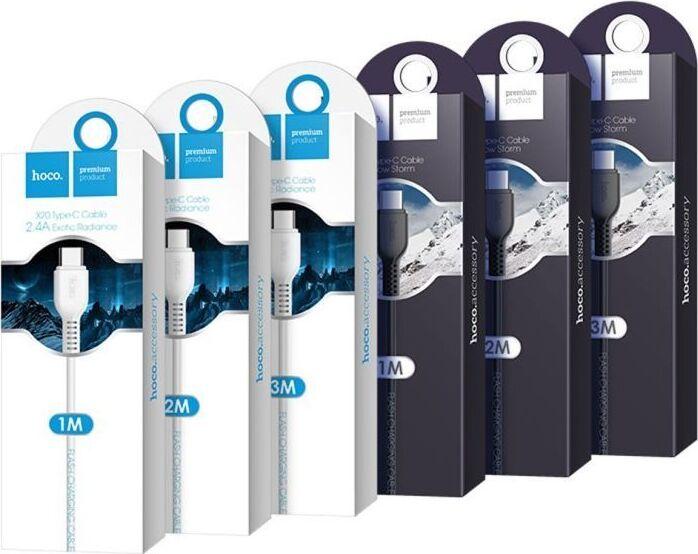 Кабель HOCO Дата-кабель Type-C X20 USB (m)-Type-C (m)