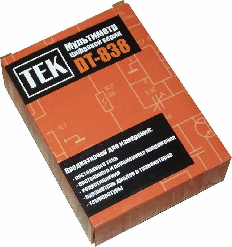 Мультиметр Ресанта DT838