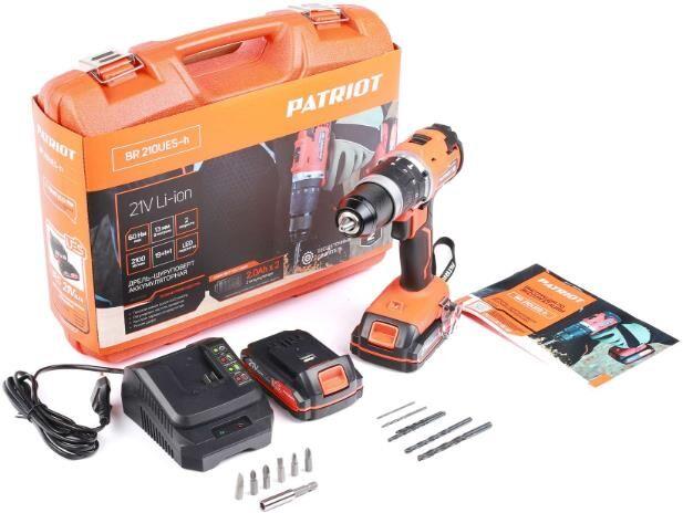 Дрель-шуруповерт Patriot BR 210 UES-h