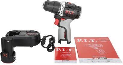 Шуруповерт P.I.T. PBM12K-10B/1 35 Н·м 12 В