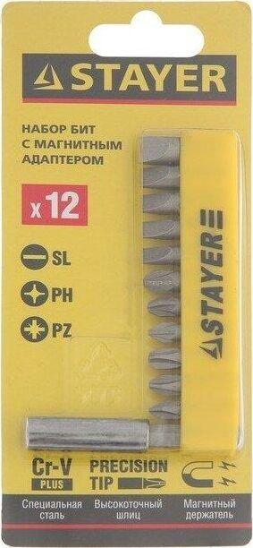Набор бит STAYER MASTER 2609-H12_z01 12предметов