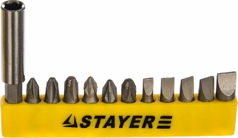Набор бит STAYER MASTER 2609-H12_z01 12предметов