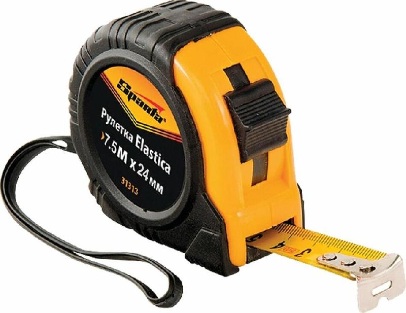 Рулетка Sparta Elastica 7.5 м × 24 мм
