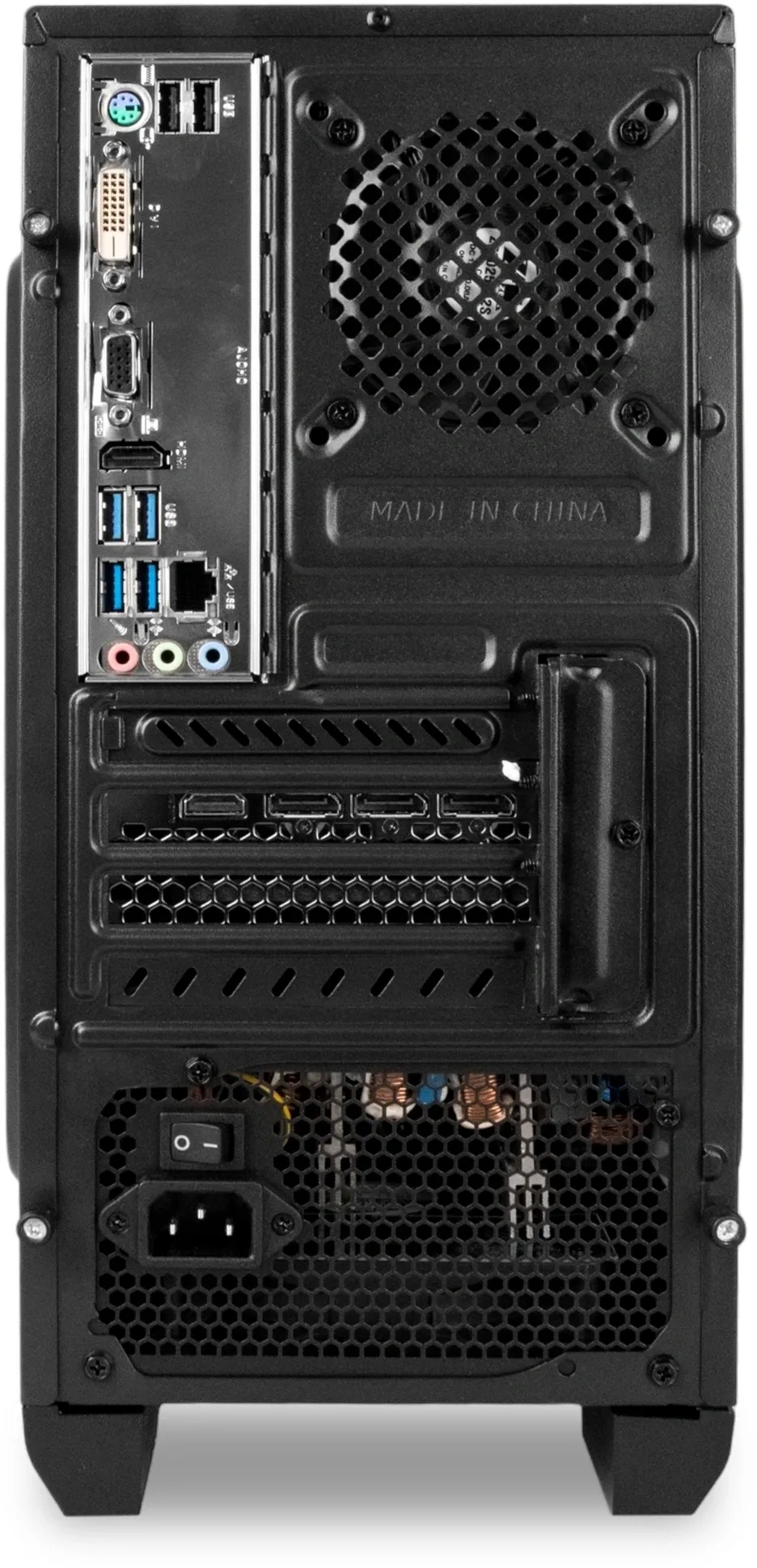 Роутер Iru ПК Tactio 320A5GE MT Ryzen 5 5600 (3.5) 16Gb SSD512Gb RTX3050 6Gb Windows 11 Home GbitEth 500W ч
