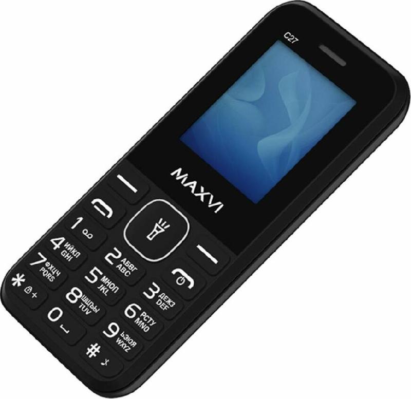 Мобильный телефон MAXVI C27 black