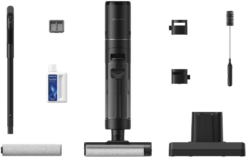 Вертикальный пылесос DREAME Wet and Dry Vacuum H12S Black (HHR30B)