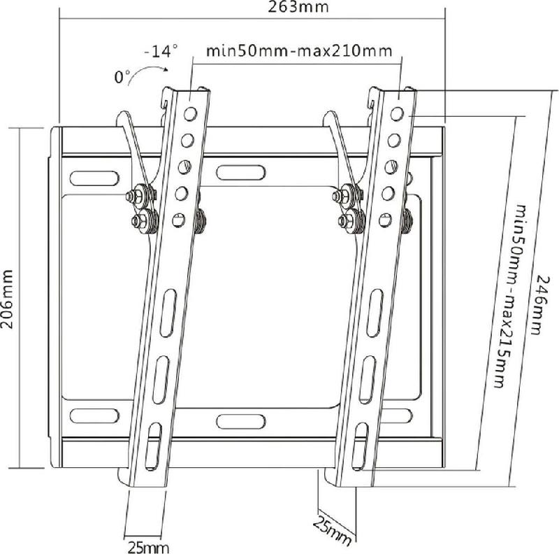Кронштейн ULTRAMOUNTS UM831TW для 17"-43" белый