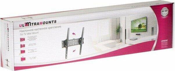 Кронштейн ULTRAMOUNTS UM838T для 32"-55" черный