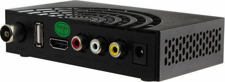 Ресивер DVB-T2 Hyundai H-DVB440 черный