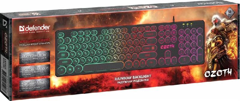 Геймерская клавиатура DEFENDER (45106) Ozoth GK-106