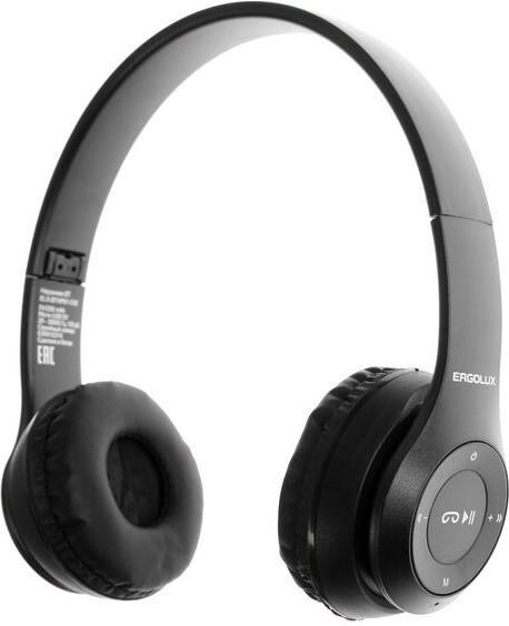 Наушники ERGOLUX (15355) ELX-BTHP01-C02 , черный