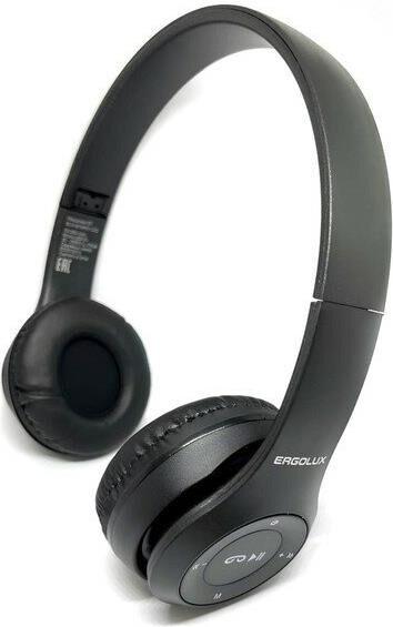 Наушники ERGOLUX (15355) ELX-BTHP01-C02 , черный