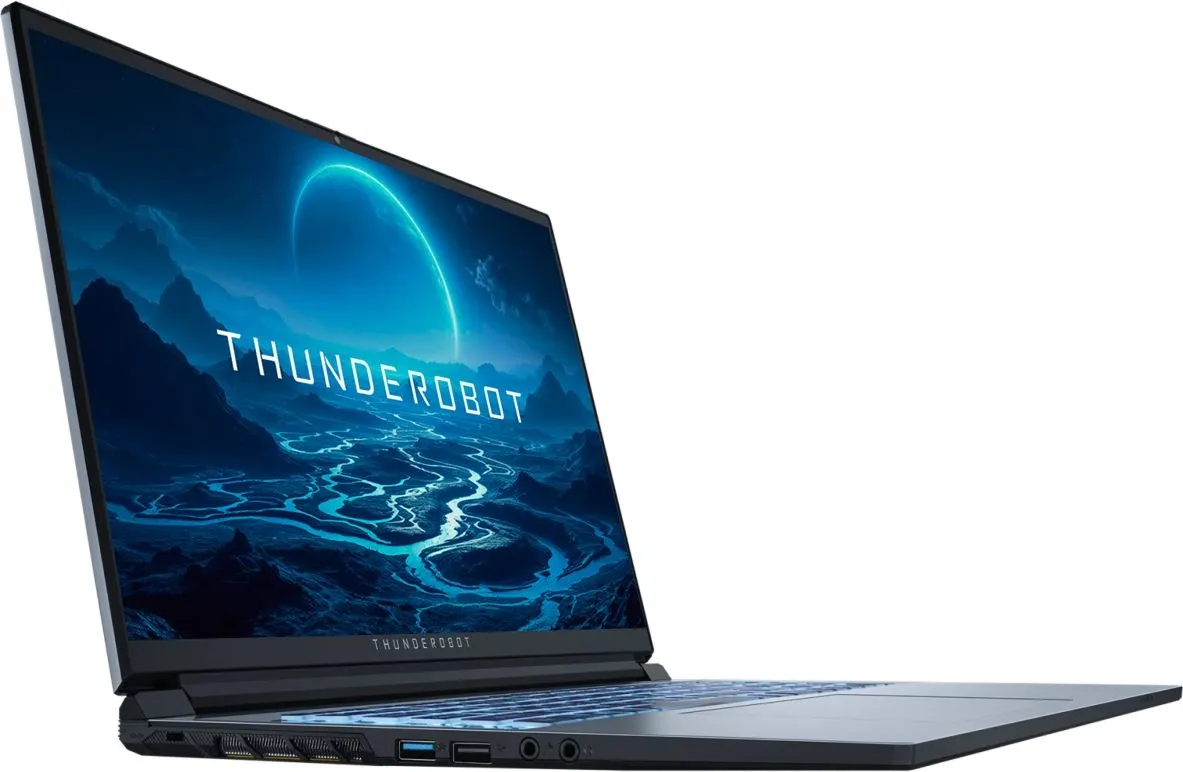 Ноутбук Thunderobot 911 Plus SD Core i5 12450H 16Gb SSD512Gb NVIDIA GeForce RTX 3050 4Gb 17.3" IPS FHD (1920x1200) FreeDOS grey WiFi BT Cam (JT009800KRU)