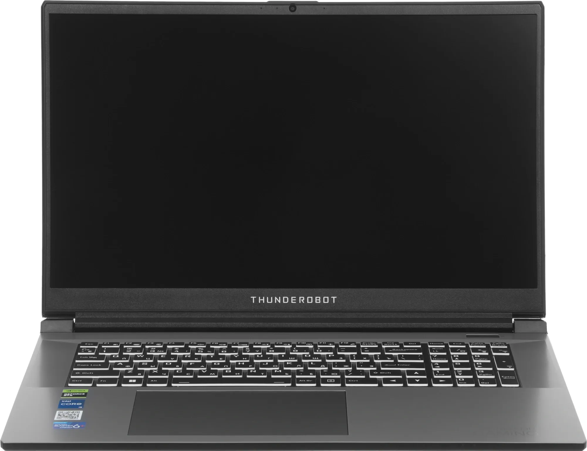 Ноутбук Thunderobot 911 Plus SD Core i5 12450H 16Gb SSD512Gb NVIDIA GeForce RTX 3050 4Gb 17.3" IPS FHD (1920x1200) FreeDOS grey WiFi BT Cam (JT009800KRU)
