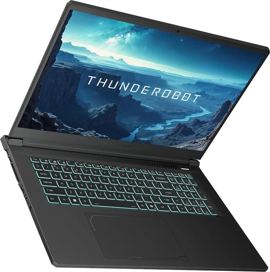 Ноутбук Thunderobot Range 17 G2 Evo Core i5 13420H 16Gb SSD1Tb NVIDIA GeForce RTX5050 8Gb 17.3" IPS FHD (1920x1200) FreeDOS black WiFi BT Cam (JT009E00KRU)