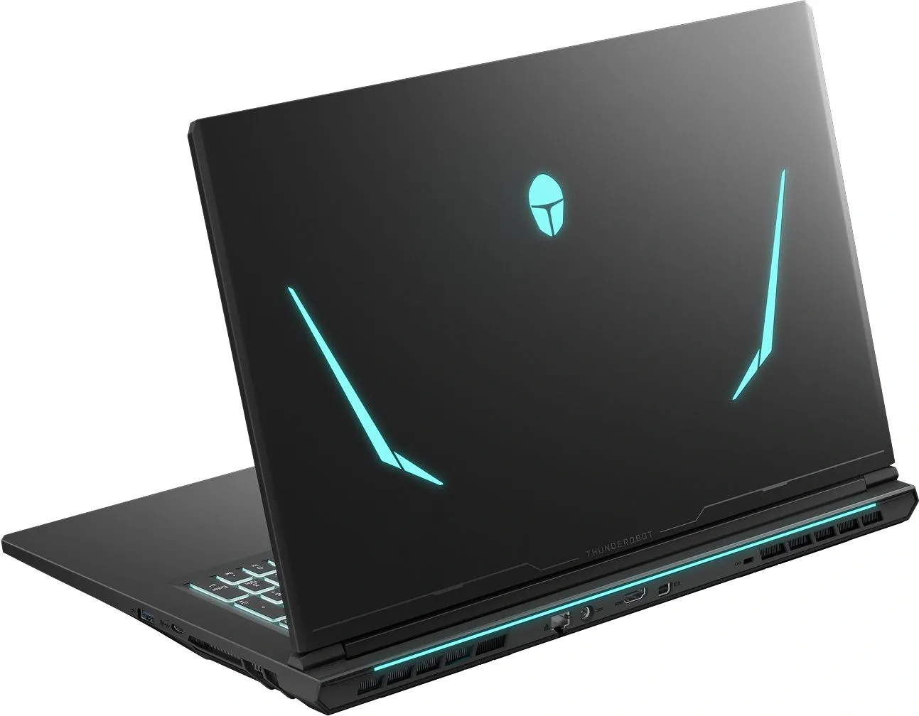 Ноутбук Thunderobot Range 17 G2A Evo Ryzen 7 H255 16Gb SSD1Tb NVIDIA GeForce RTX5050 8Gb 17.3" IPS FHD (1920x1080) Windows 11 Pro black WiFi BT Cam (JT009U00QRU)