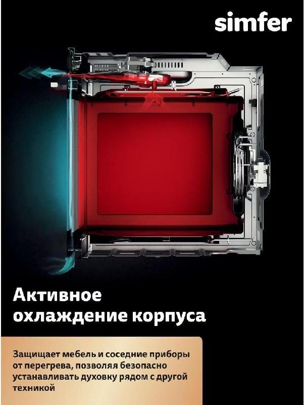 Духовой шкаф SIMFER B6EB16025