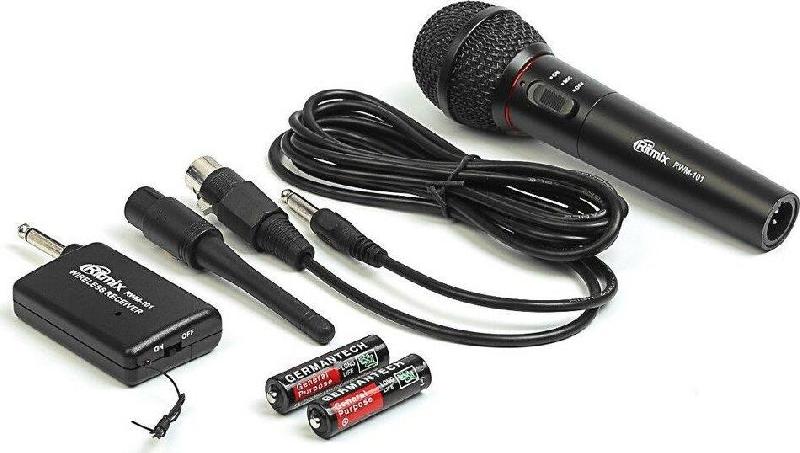 микрофон RITMIX RWM-101 черный