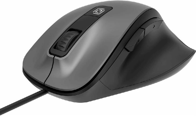 Мышь OKLICK Мышь Оклик 504M черный/серый оптическая 3600dpi silent USB 6but (2004741)