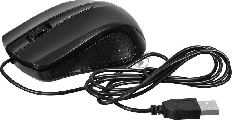 Мышь ACER OMW010 черный оптическая (1200dpi) USB (3but)