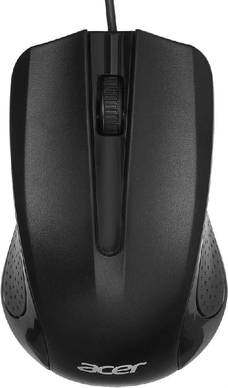 Мышь ACER OMW010 черный оптическая (1200dpi) USB (3but)