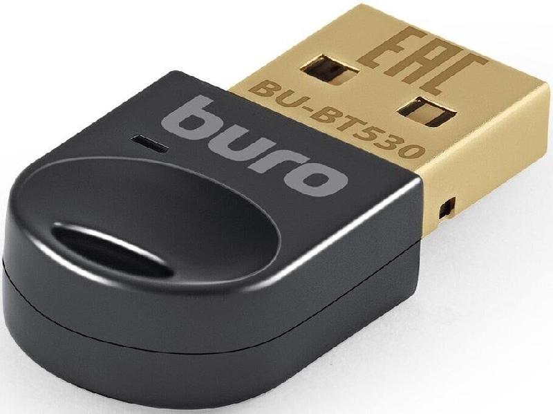 BURO USB BU-BT530 BT5.3+EDR class 1.5 20м черный