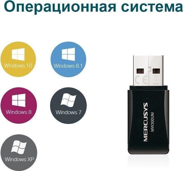 USB-адаптер MERCUSYS MW300UM