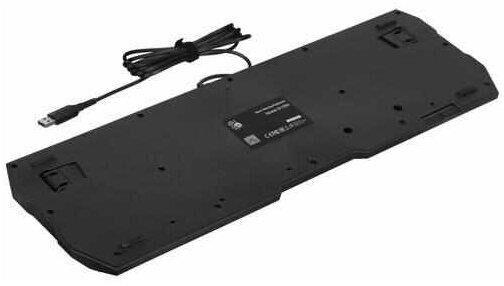 Клавиатура A4TECH Клавиатура Bloody B135N черный USB Multimedia for gamer LED (подставка для запястий) (B135N)