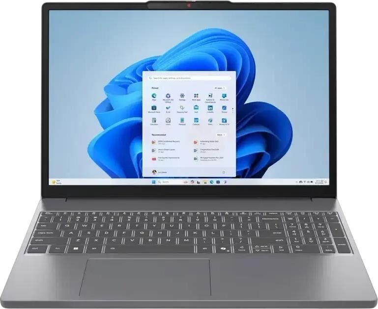 Ноутбук LENOVO 16" IdeaPad Slim 3 16IRH10 Core i5 13420H/16Gb/512Gb SSD/UHD Graphics/no OS/Grey (83K2000WRK) ПИ