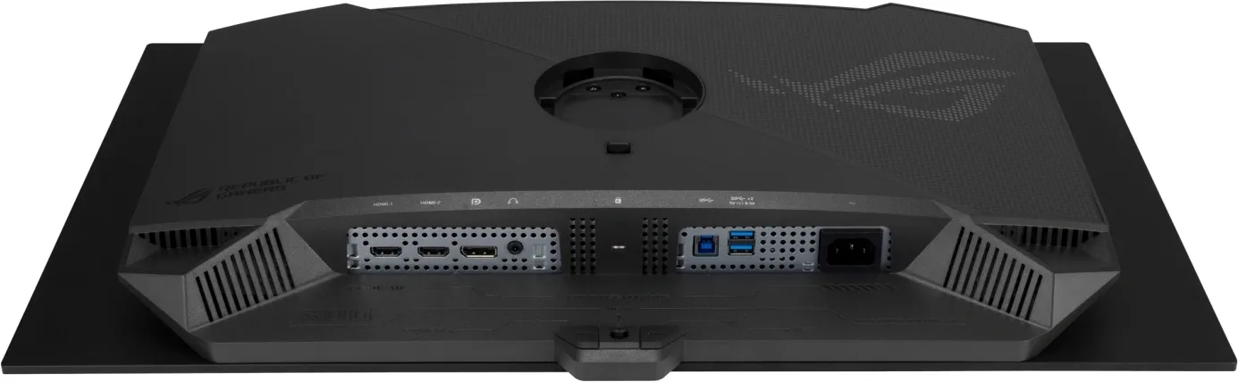 Монитор Asus 26.5" ROG Strix XG27AQDMGR черный WOLED LED 16:9 HDMI глянцевая HAS Piv 1000cd 178гр/178гр 2560x1440 240Hz FreeSync Premium Pro DP SPDIF 2K USB 86.6кг