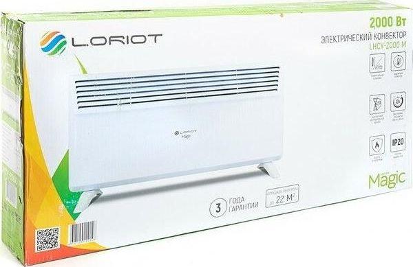 Конвектор LORIOT LHCY-2000 М Конвектор электрический серия Magic