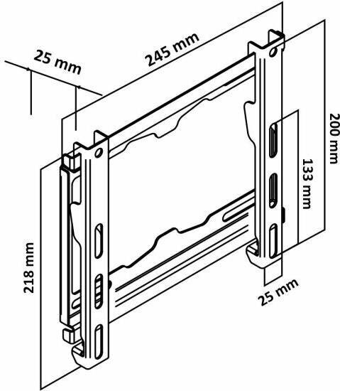 Кронштейн LE`STER LST-301.01 для TV 10"- 55"