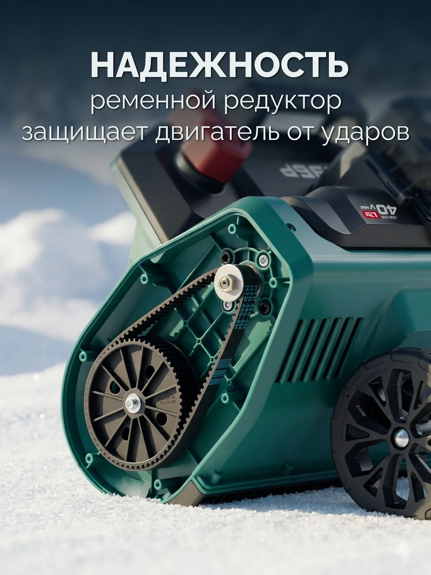 Снегоуборщик электр. Зубр СЛА-40 1.6кВт