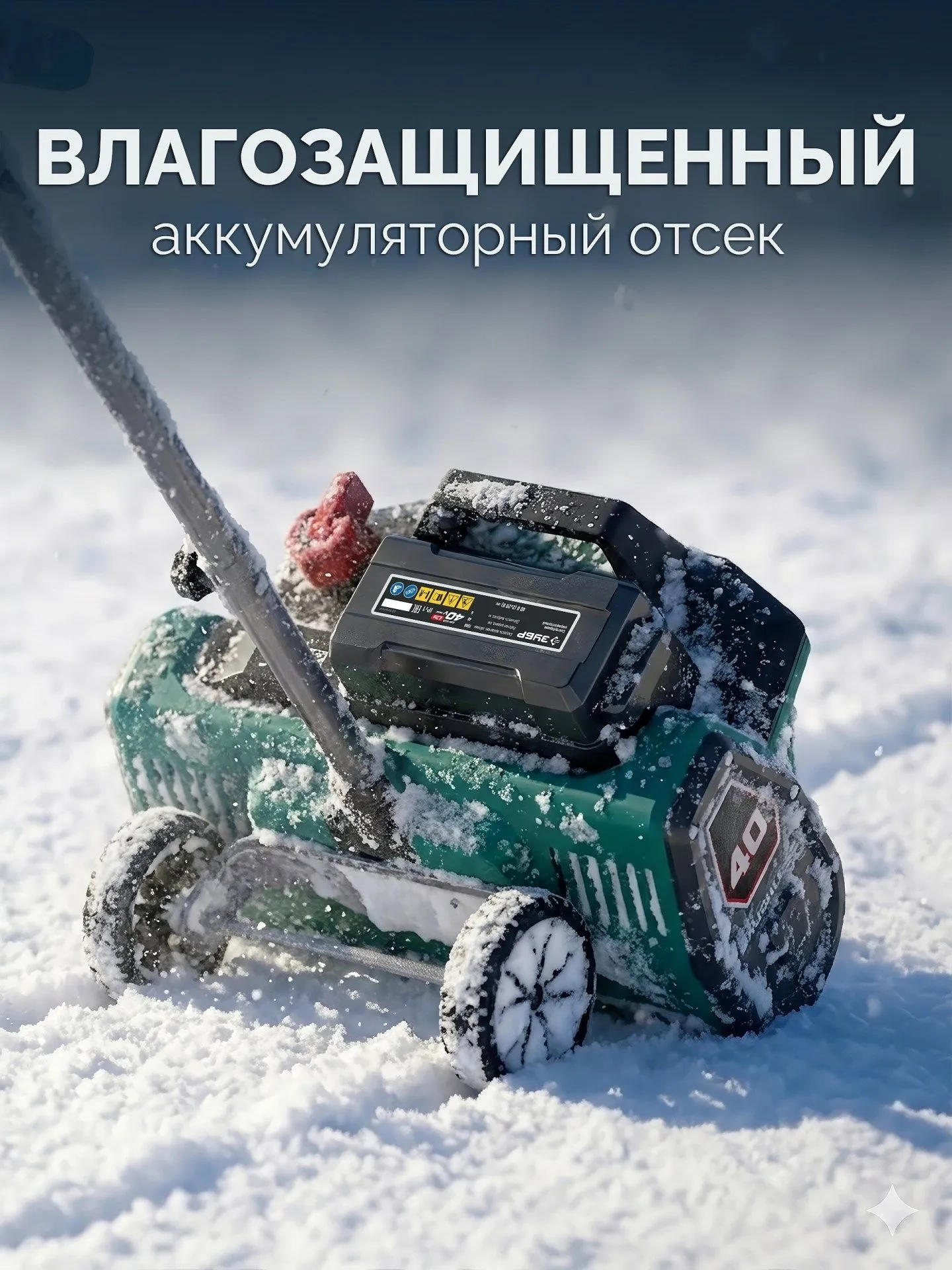 Снегоуборщик электр. Зубр СЛА-40 1.6кВт