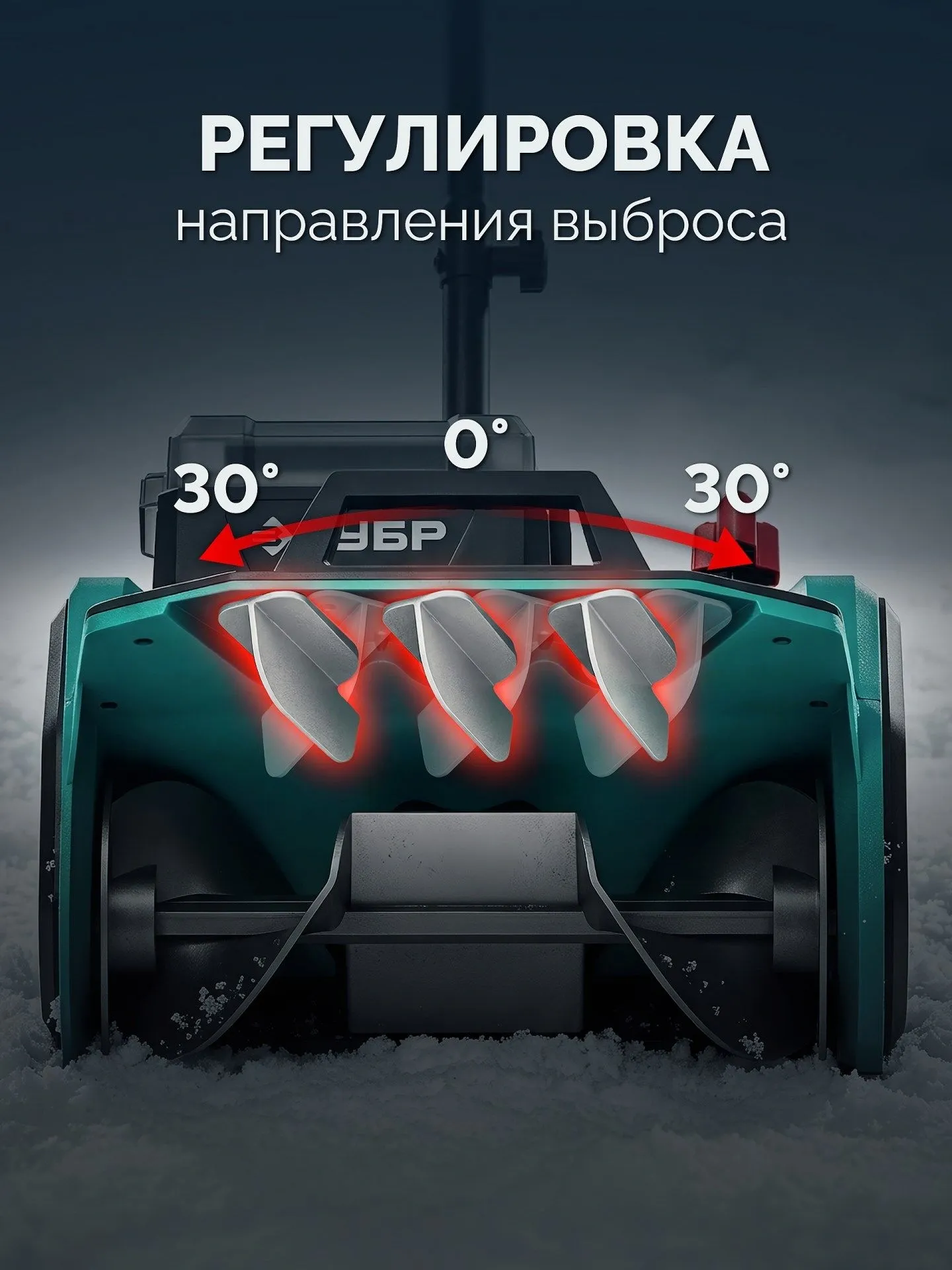 Снегоуборщик электр. Зубр СЛА-40 1.6кВт