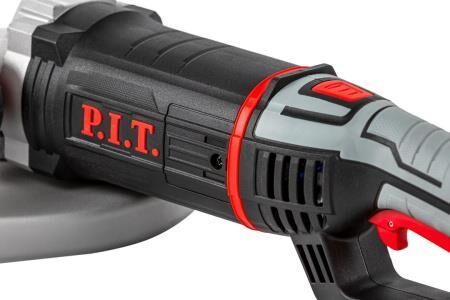 Углошлифовальная машина P.I.T. Шлифмашина угловая электрич. PWS230-C4 (2500Вт, 230х22,2мм, плавный пуск, поворот. рукоятка)