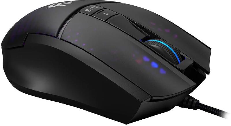 Мышь A4TECH Мышь Bloody L65 Max черный оптическая 12000dpi USB 6but (L65 MAX/STONE BLACK)