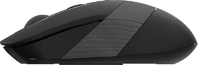 Мышь A4TECH Fstyler FG10 черный/серый оптическая (2000dpi) беспроводная USB
