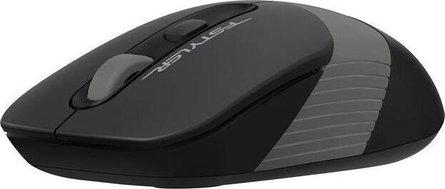 Мышь A4TECH Fstyler FG10 черный/серый оптическая (2000dpi) беспроводная USB