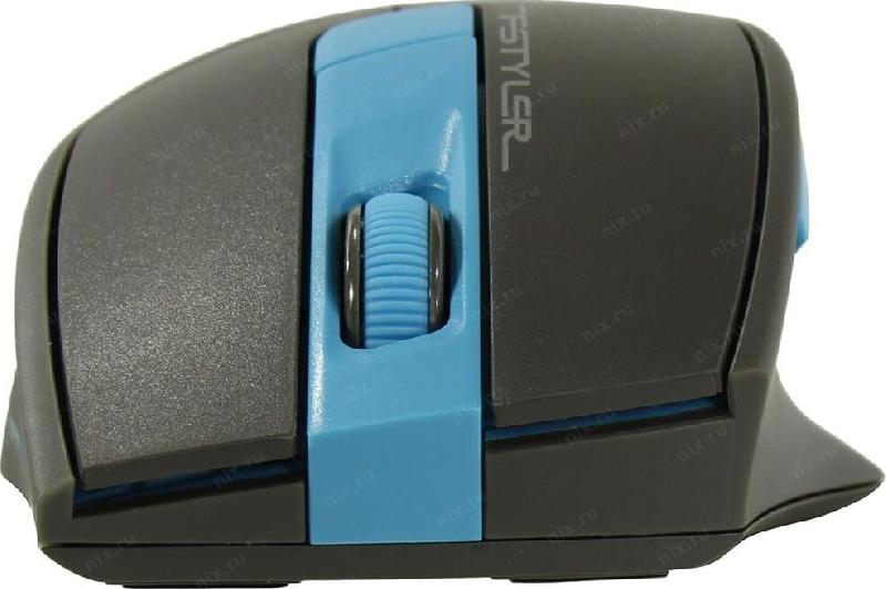 Мышь A4TECH Fstyler FG30 серый оптическая (2000dpi) беспроводная USB