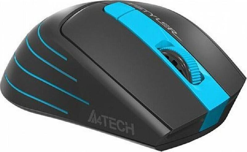 Мышь A4TECH Fstyler FG30 серый оптическая (2000dpi) беспроводная USB